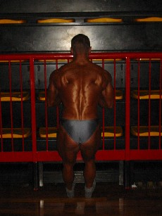 back stage