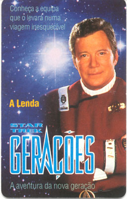 Kirk telephone Card