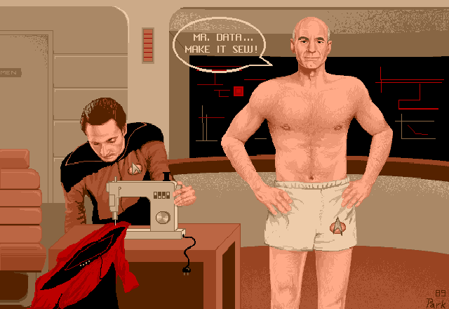 Mr. Data...make it sew